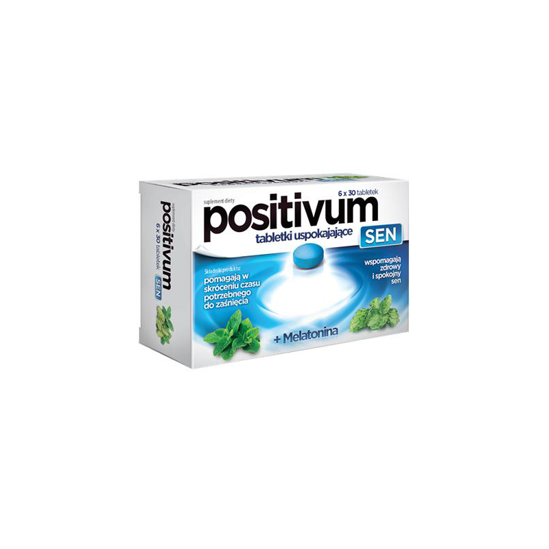 Positivum Sen Tabletki uspokajające - 180 tabl