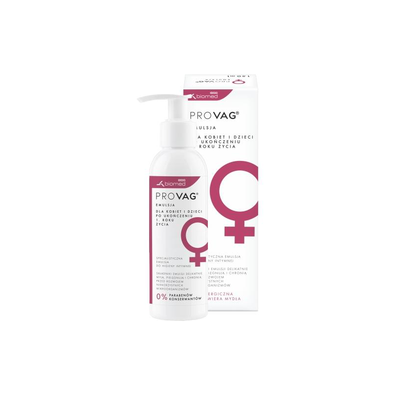 Provag specjalistyczna emulsja do higieny intymnej 150 ml