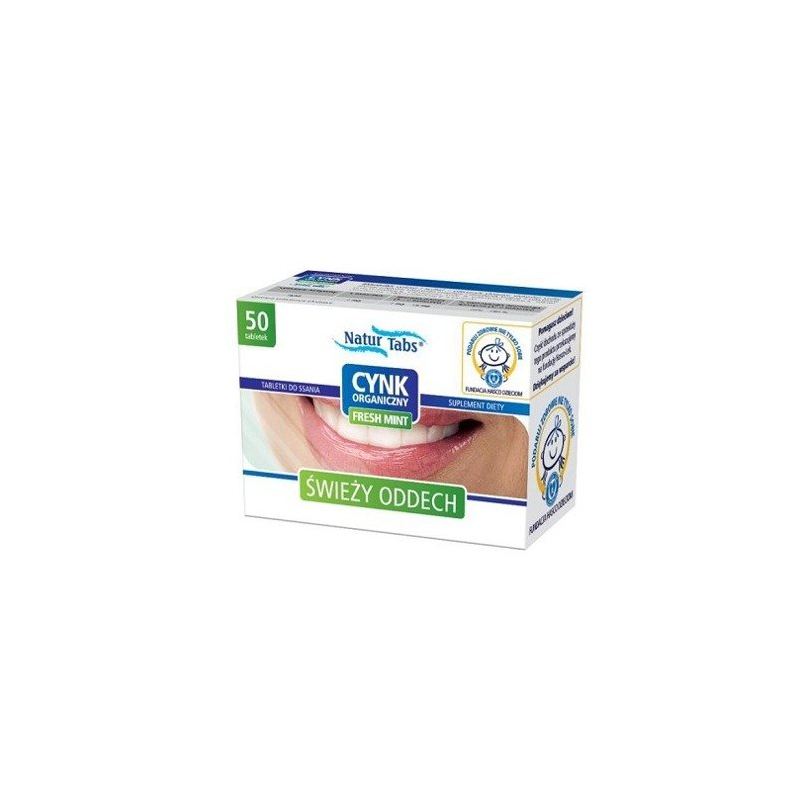 Cynk organiczny tabletki do ssania - 50 tabl