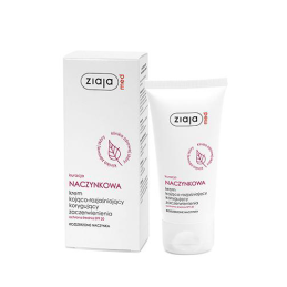 ZIAJA MED KURACJA NACZYNKOWA Krem kojąco-rozjaśniający korygujący zaczerwienienia SPF 20 - 50 ml