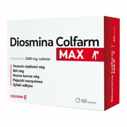 Diosmina MAX COLFARM 1000 mg - 60 tabl