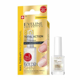 Eveline Nail Therapy Odżywka 8in1 Golden Shine 12ml