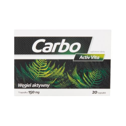 CARBO ACTIV VITA - 20 kaps