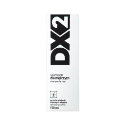 DX2 Szampon przeciw siwieniu ciemnych włosów - 150 ml