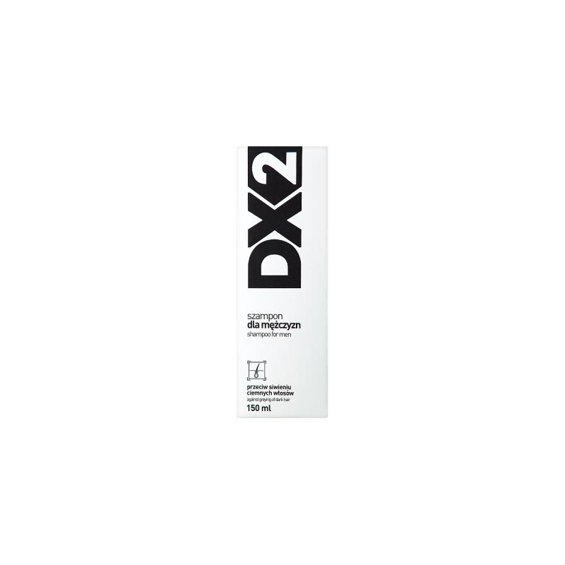 DX2 Szampon przeciw siwieniu ciemnych włosów - 150 ml