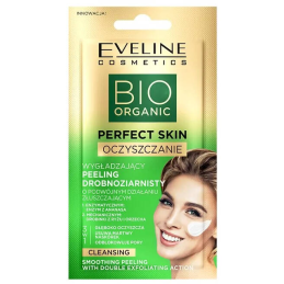 Eveline Bio Organic Perfect Skin Rozświetlający Enzymatyczny Peeling z Bio Kwasami AHA i Ananasem 8ml