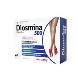 Diosmina  COLFARM 500 mg - 60 tabl