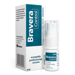 Bravera Control aerozol na skórę, opóźniający wytrysk - 8 ml