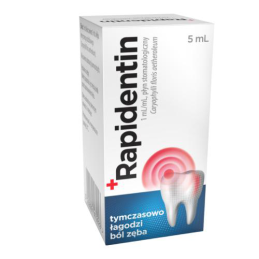 Rapidentin 1ml/ml, płyn stomatologiczny, 5 ml