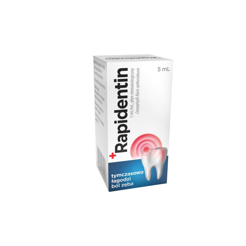 Rapidentin 1ml/ml, płyn stomatologiczny, 5 ml