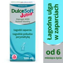 DULCOSOFT JUNIOR Płyn, 100 ml