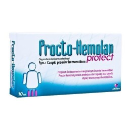 Procto-hemolan protect x 10 czopków