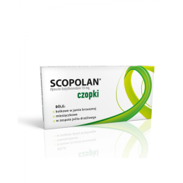 SCOPOLAN - czopki doodbytnicze 10 mg - 6 szt