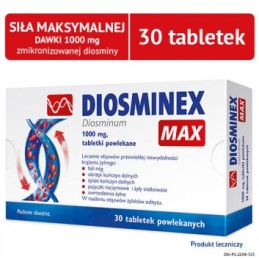 Diosminex Max 1000 mg x 30 tabl