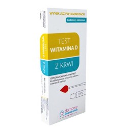 Domowy test witamina D, do oznaczania stężenia witaminy D we krwi, 1 szt