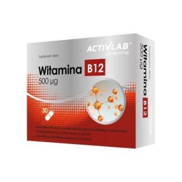 Activlab  Witamina B12, 30 kap