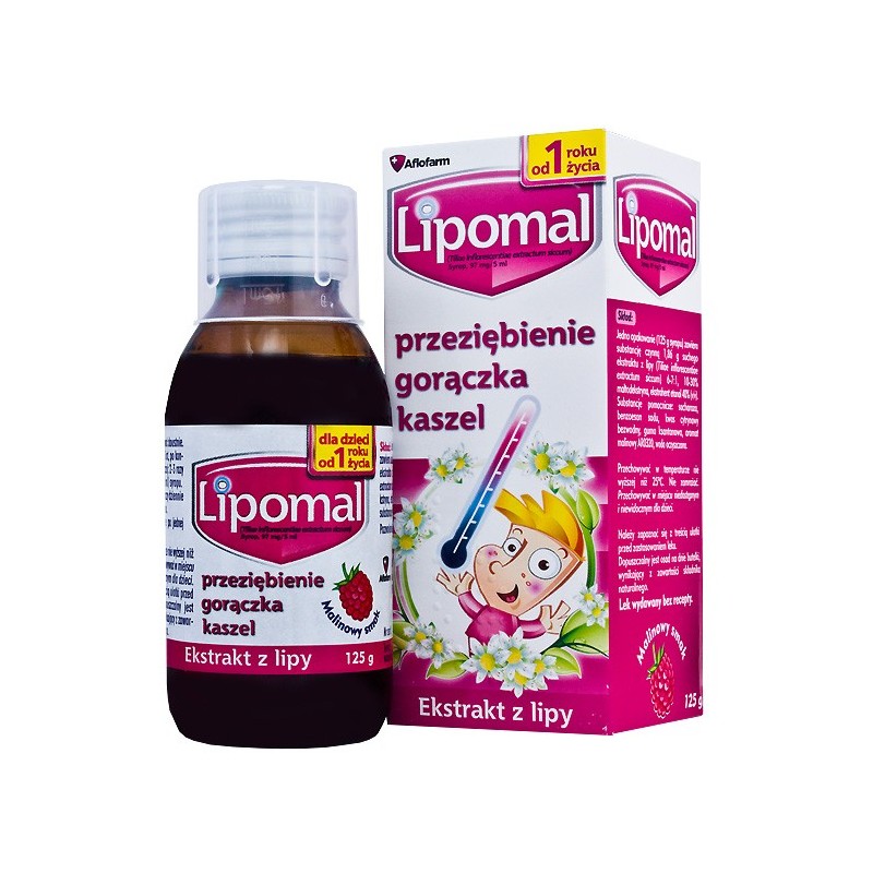 Lipomal syrop 125 g