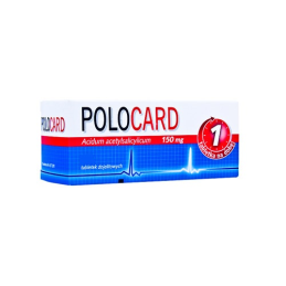 Polocard 75 mg x 120 dojelitowych tabletek powlekanych