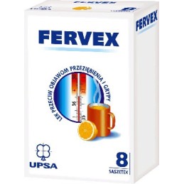 Fervex cytrynowy - 12 saszetek