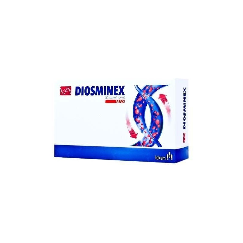 Diosminex max 1000 mg x 30 tabl powlekanych