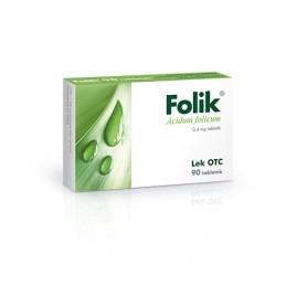 FOLIK, Ciąża, anemia 90 tab