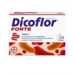 Dicoflor Forte 3+ , 20 kap
