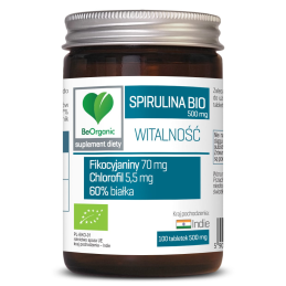 BeOrganic SPIRULINA BIO 500 mg x 100 tabletek