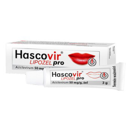 HASCOVIR LIPOŻEL PRO Żel 50 mg - 3 g