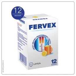 Fervex cytrynowy - 12 saszetek