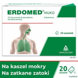 Erdomed Muko, 225 mg, na...
