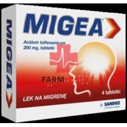Migea 200 mg x 4 tabl