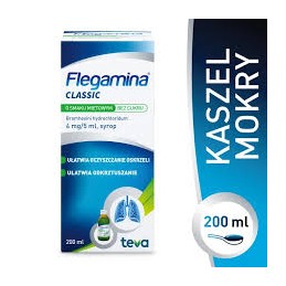 Flegamina syrop o smaku...
