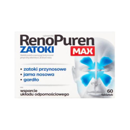 RENOPUREN Zatoki - 60 tabletek