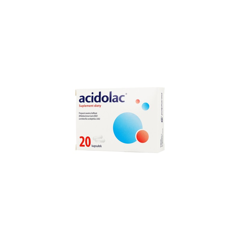 Acidolac - 20 kapsułek