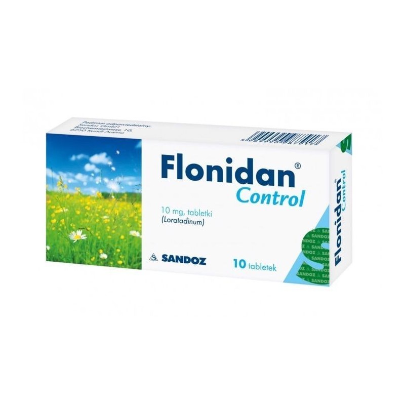 FLONIDAN CONTROL - 10 mg x 10 tabletek