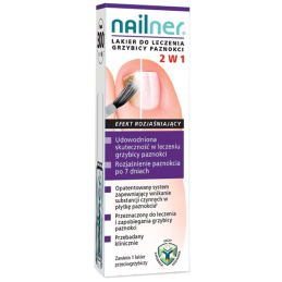 Nailner lakier 2 w 1 grzybica paznokci , 5ml