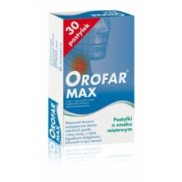 Orofar max - 30 pastylek