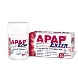 APAP EXTRA - 50 tabletek