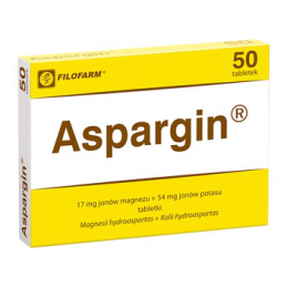 ASPARGIN - 50 tabletek