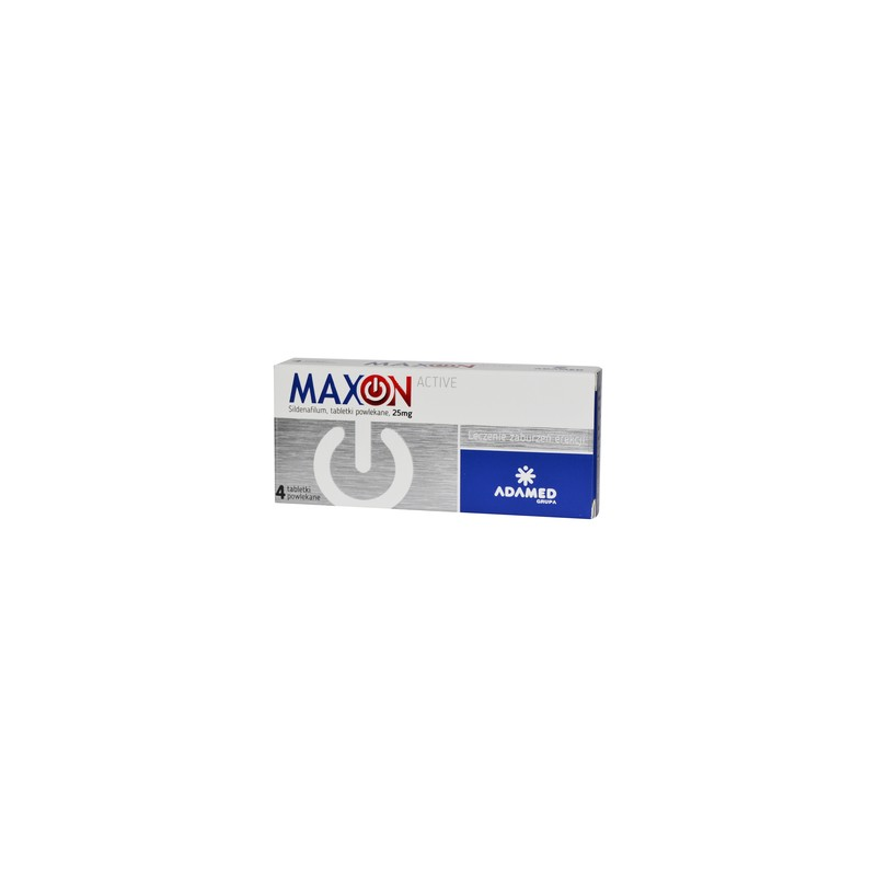 MaxOn Active - 4 tabletki na potencję