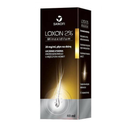 LOXON 2% płyn przeciw wypadaniu włosów - 60 ml