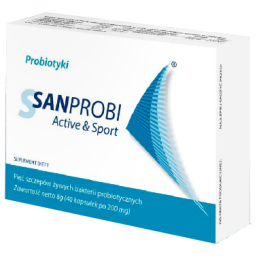 SANPROBI Active & Sport - 40 kapsułek