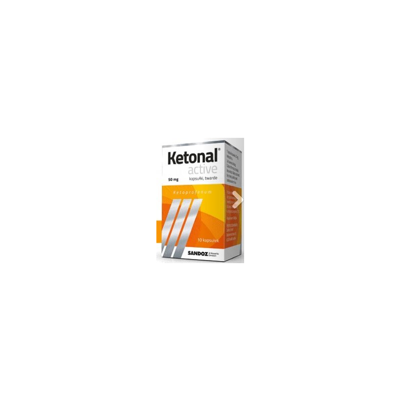 Ketonal active 50 mg x 20 kaps