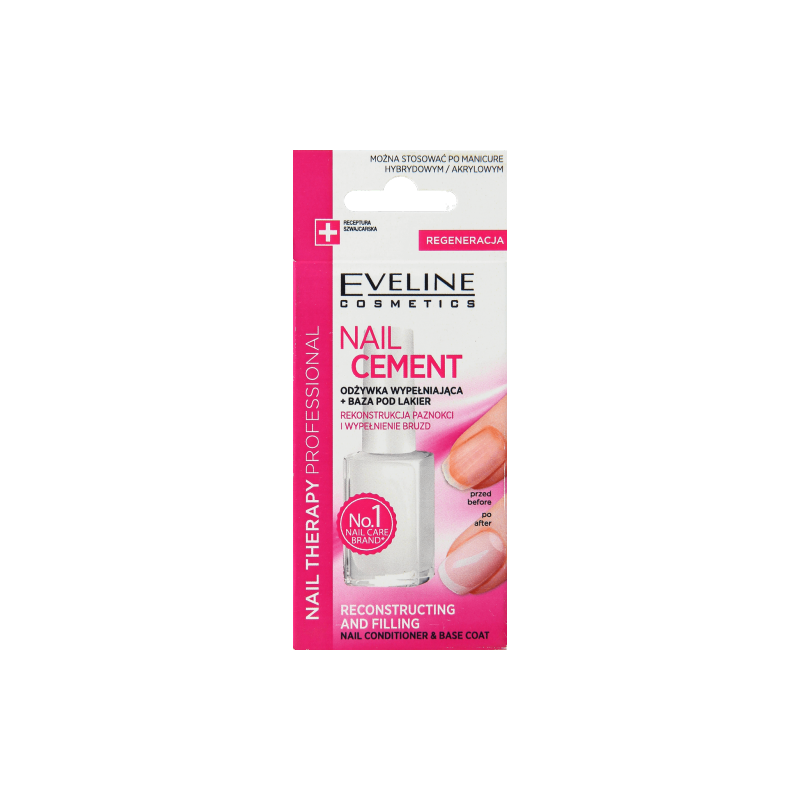Eveline odżywka do paznokci - nail cement 12 ml
