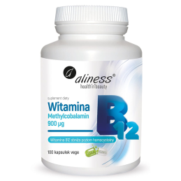 ALINESS Witamina B12 Methylcobalamin 1000µg - 100 kaps