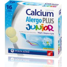 Calcium alergo plus x 16 tabl musujących