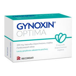 Gynoxin Optima 200mg- 3 tabl. dopochw
