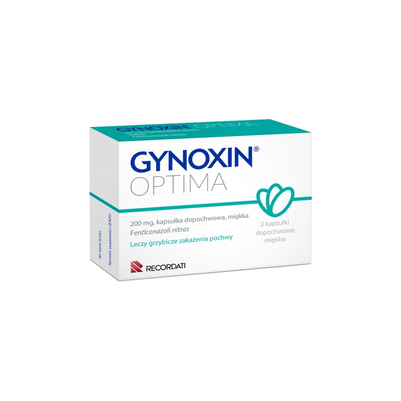 Gynoxin Optima 200mg- 3 tabl. dopochw