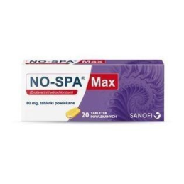 NOSPA MAX 80 mg - 20 tabletek