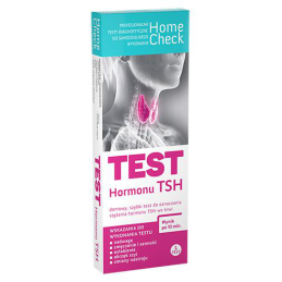 Test Hormonu TSH, niedoczynnosc tarczycy 1 szt